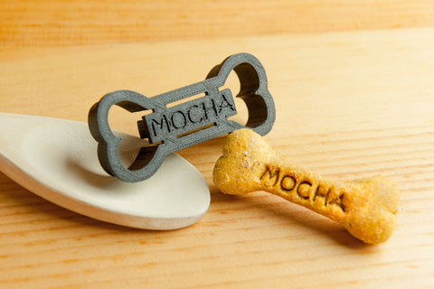 SMALL Dog Bone Personalized Cookie Cutter