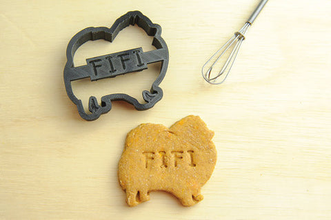 POMERANIAN Personalized Cookie Cutter
