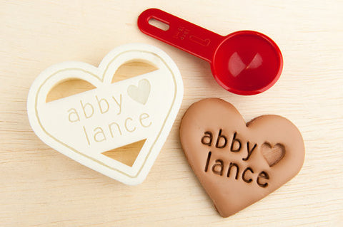 Heart Personalized Cookie Cutter